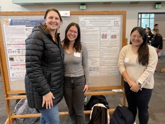 Left to right: Vanessa Woods, Emily Yi, Emily Han