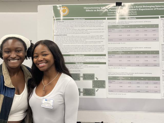 Left to right: Sydney Kilgore & Zandile Makatini