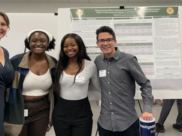Left to right: Vanessa Woods, Sydney Kilgore, Zandile Makatini, Will Cordett