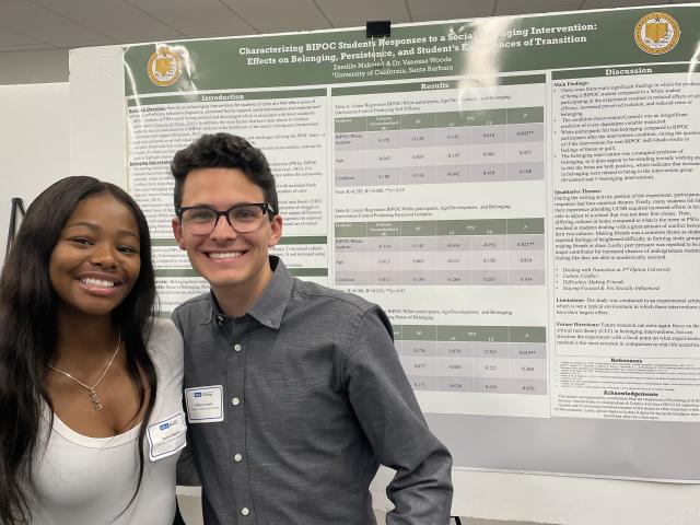 Left to right, Zandile Makatini & Will Cordett