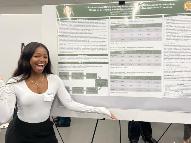 Zandile Makatini presenting at the UCLA 2023 PURC