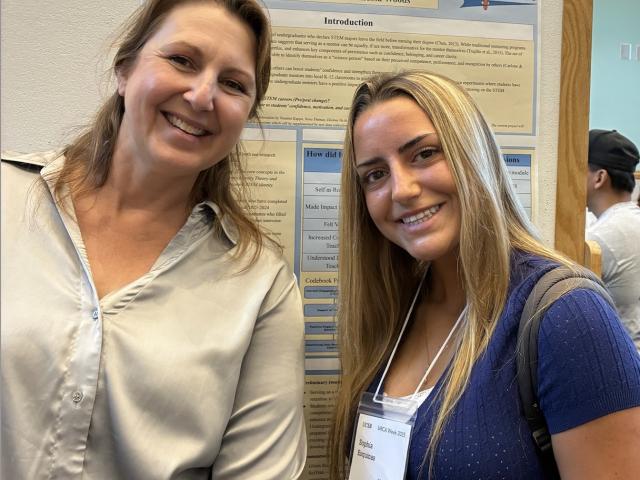 Vanessa Woods and Sophie Esquinas